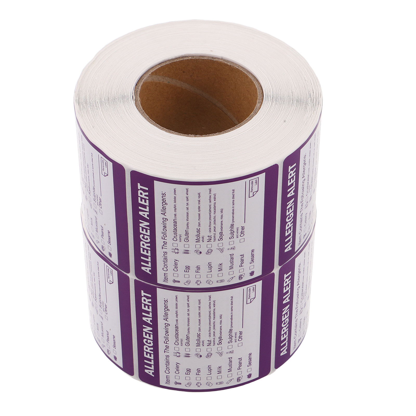 Kitchen.Baking Labels - 2 Rolls 2 Inch Allergen Label