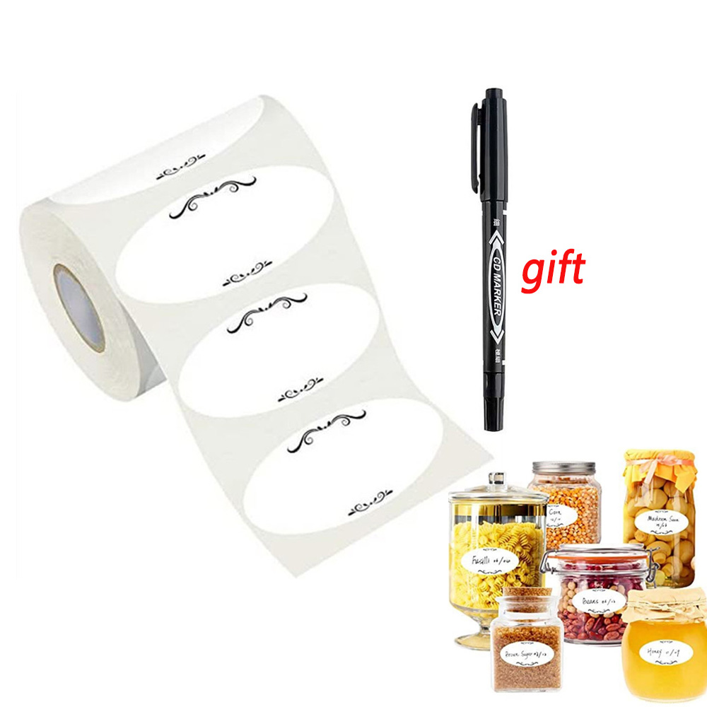Kitchen.Baking Labels - 150-300pcs Food Marking Date Waterproof Sticker