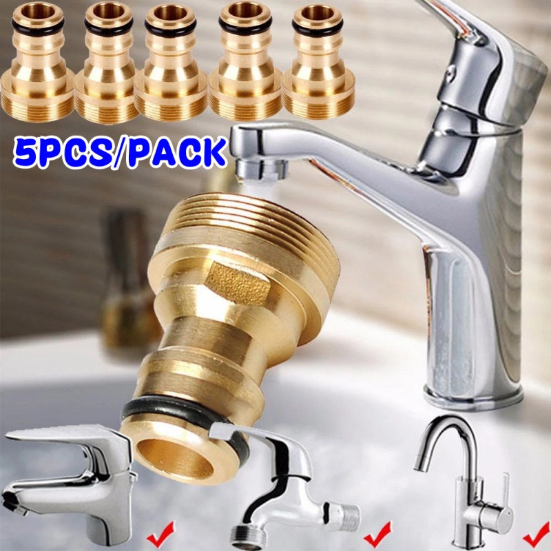 Kitchen Baking Appliances - 1/ 5PCS Universal Brass Tap Kitchen