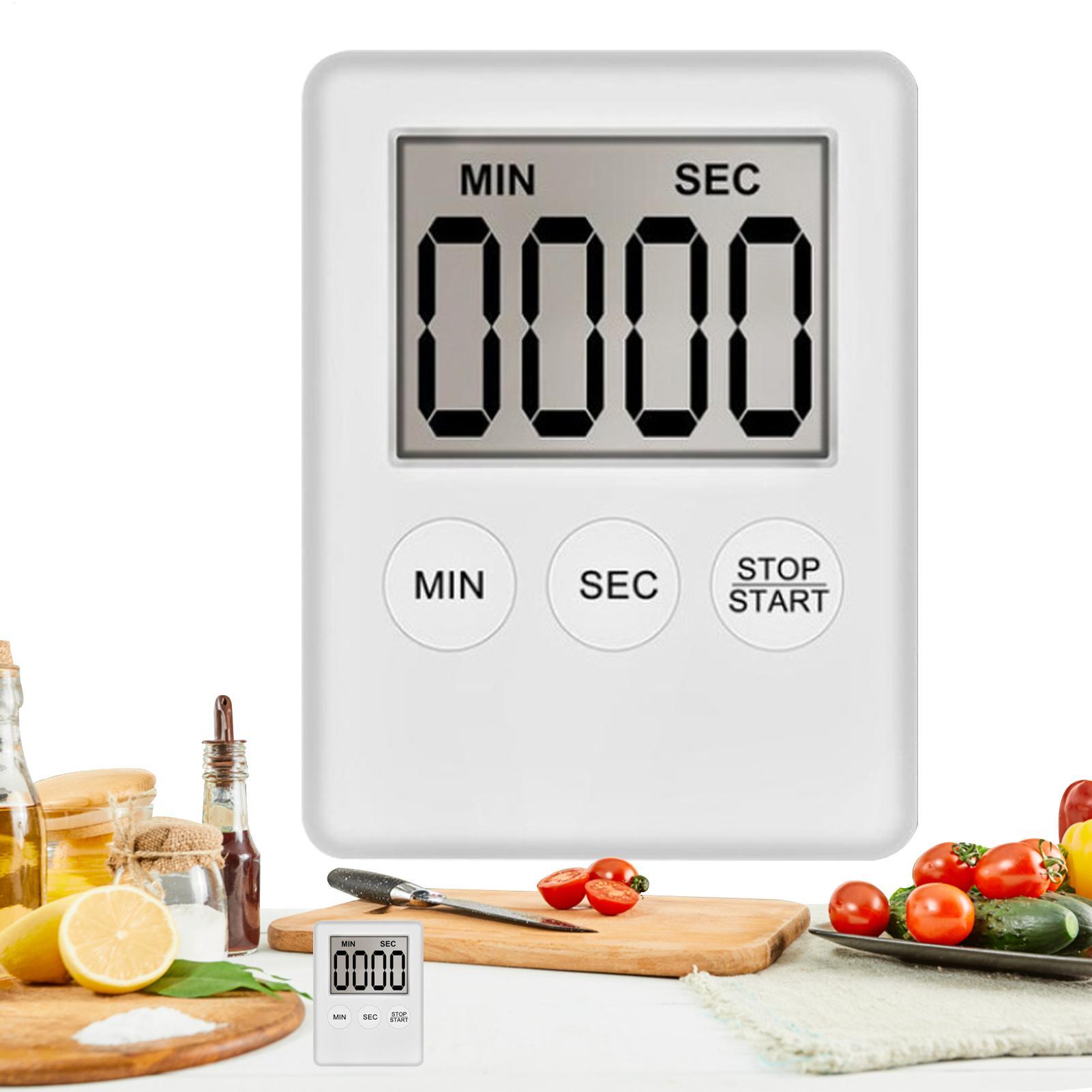 Baking Kitchen Set Up - 1pc Magnetic Kitchen Timer Digital Cooking
