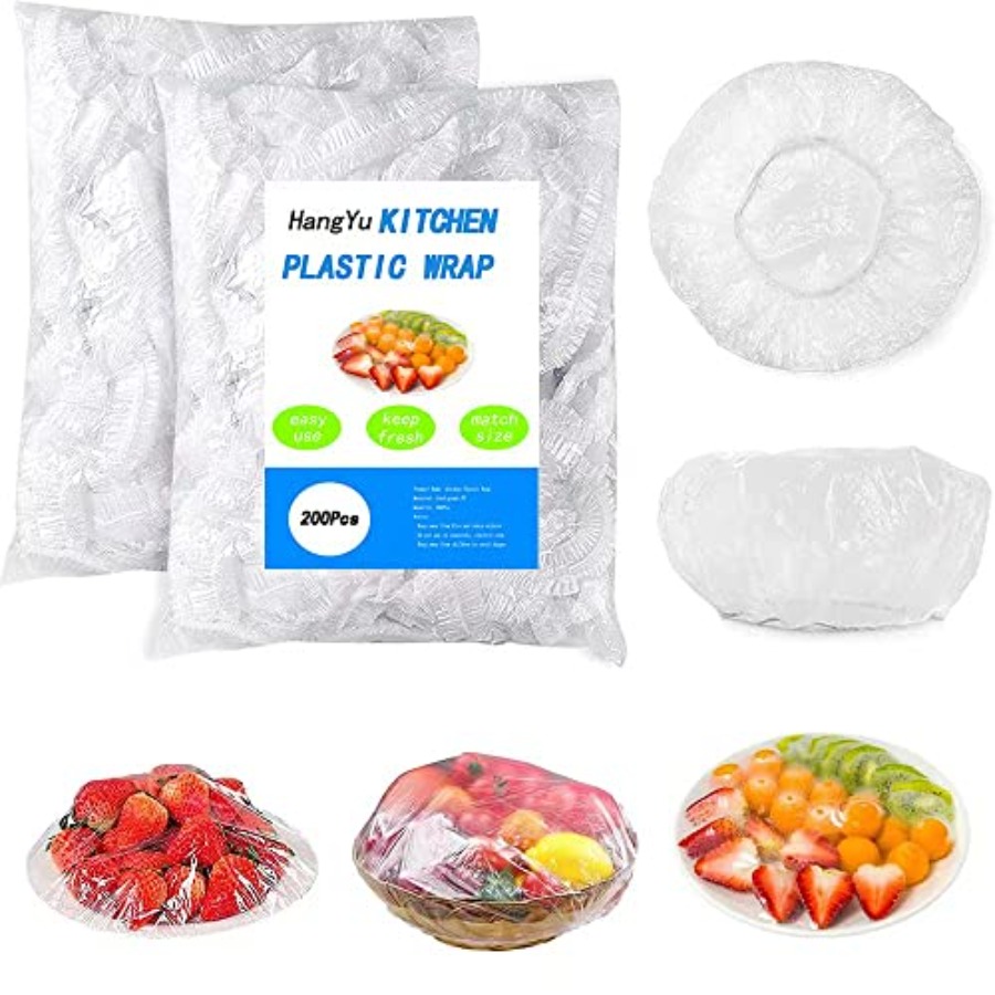 Proofing Basket Banneton - 200Pcs Bowl Covers Elastic Food Fresh