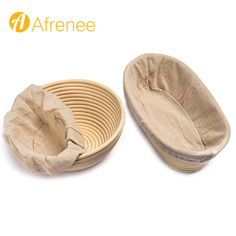 Proofing Basket Banneton - Natural Rattan Handmade Bread Proofing Basket