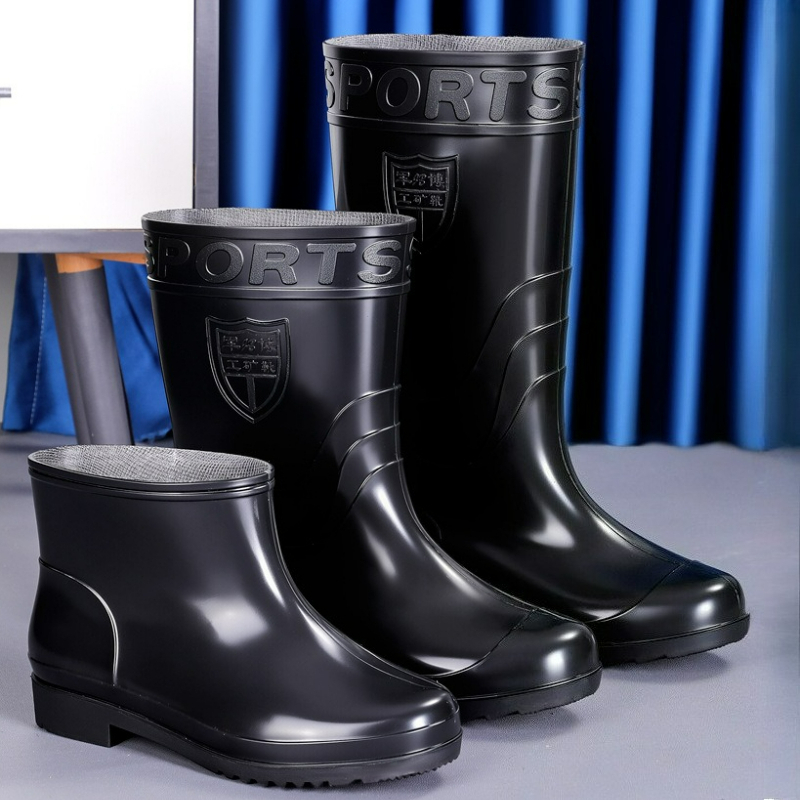Kitchen Job - Men's Rain Boots Work High-Tube Boots