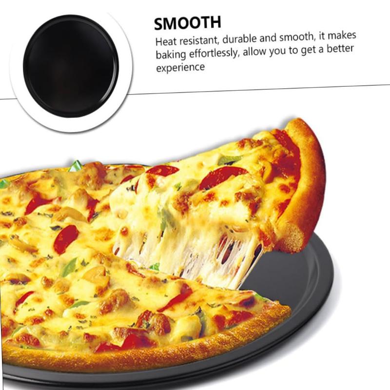 Kitchen Baking Trays - 10/11/12/14 Inch Pizza Baking Pan Nonstick