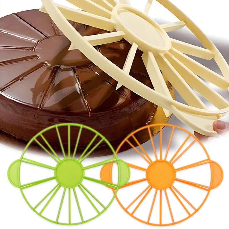 Bread Baking Kitchen Utensils - Plastic Cake Equal Portions Round Bread