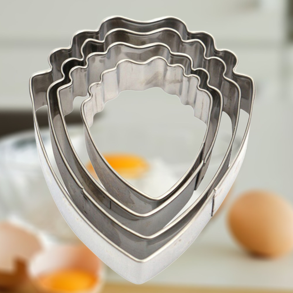 Cookie Cutter Set - 4Pcs Stainless Steel Cookie Cutter Set