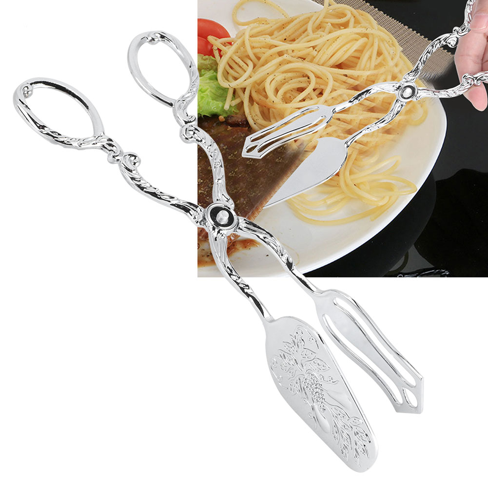 Bread Baking Kitchen Utensils - ZK10 Pointed Head Bread Tongs Cake