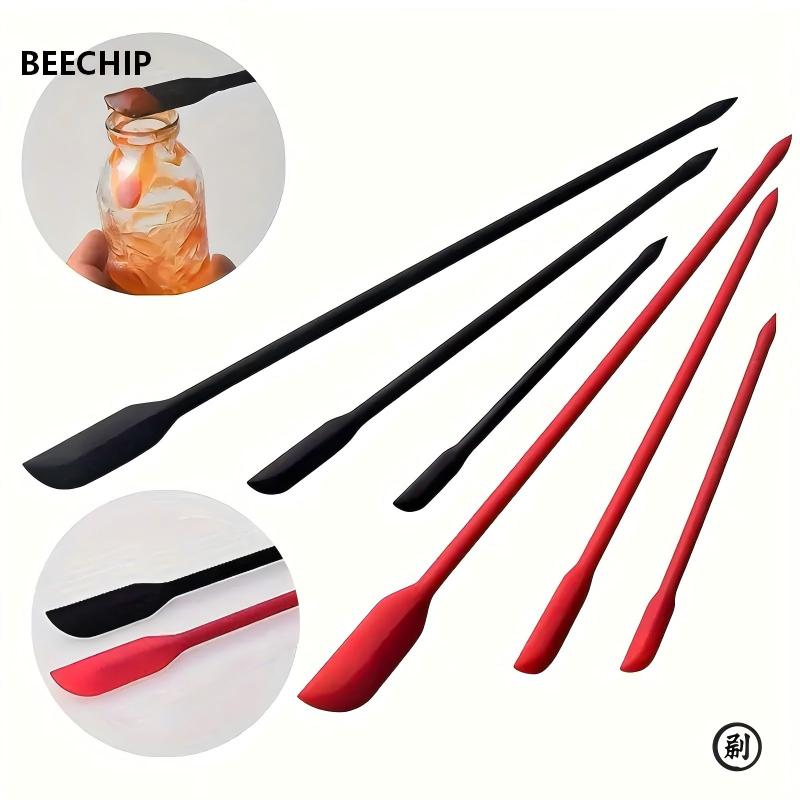 Kitchen Baking Appliances - 3-Piece Mini Silicone Spatula Set -