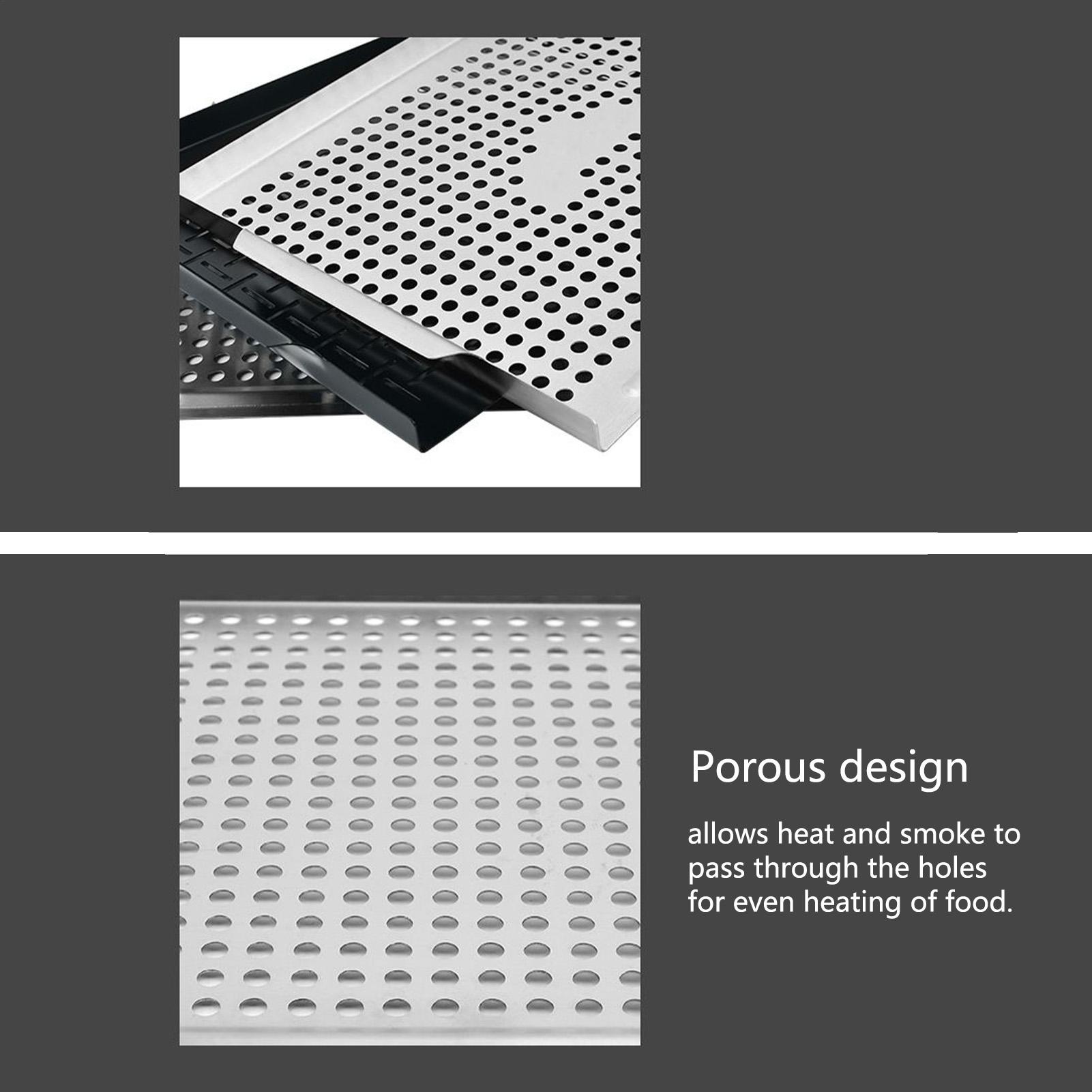 Kitchen Baking Trays - Stainless Steel Grilling Pan Nonstick Grilling