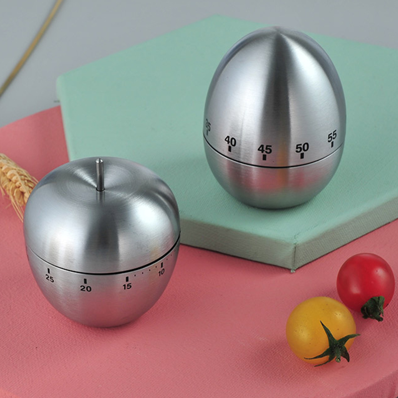 Baking Kitchen Hourly - Kitchen Cooking Egg Timer Stainless Steel