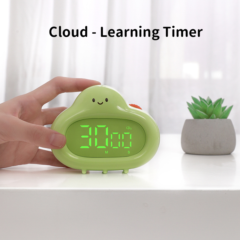 Baking Kitchen Hourly - 1pc, Creative White Cloud Shape Timer,