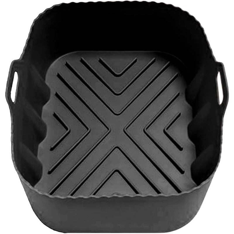 Kitchen Baking Trays - Reusable Silicone Air Fryer Liners Heat