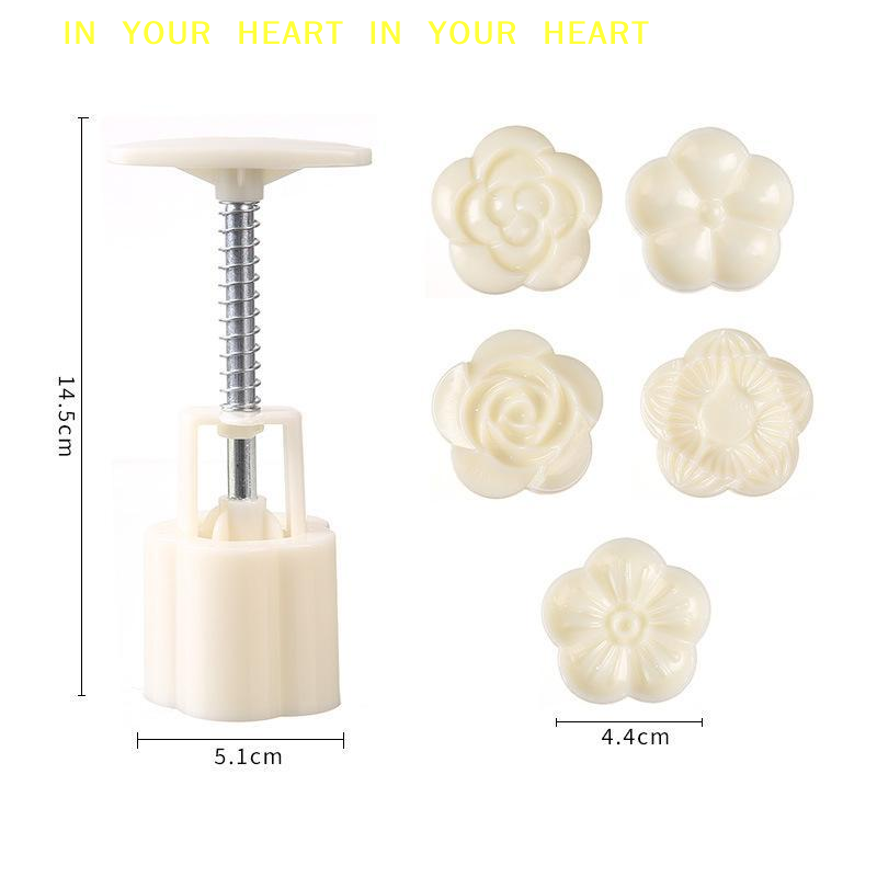 【X】1 Set DIY Mooncake Mold Pla - Kitchen Baking Torch ulasan dan harga