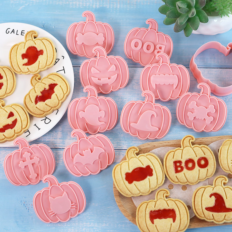 10pcs Halloween Jam-filled Coo - Cookie Cutter Set ulasan dan harga