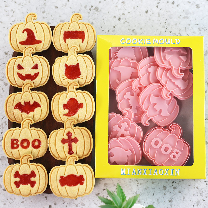 10pcs Halloween Jam-filled Coo - Cookie Cutter Set ulasan dan harga