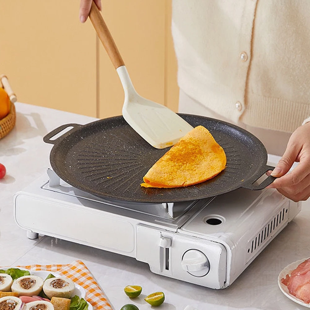 34CM Outdoor BBQ Grill Pan Non - Kitchen Baking Trays ulasan dan harga