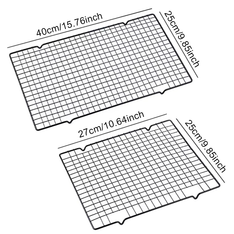 1/2pcs Cake Cooling Rack Small - Kitchen Baking Trays ulasan dan harga