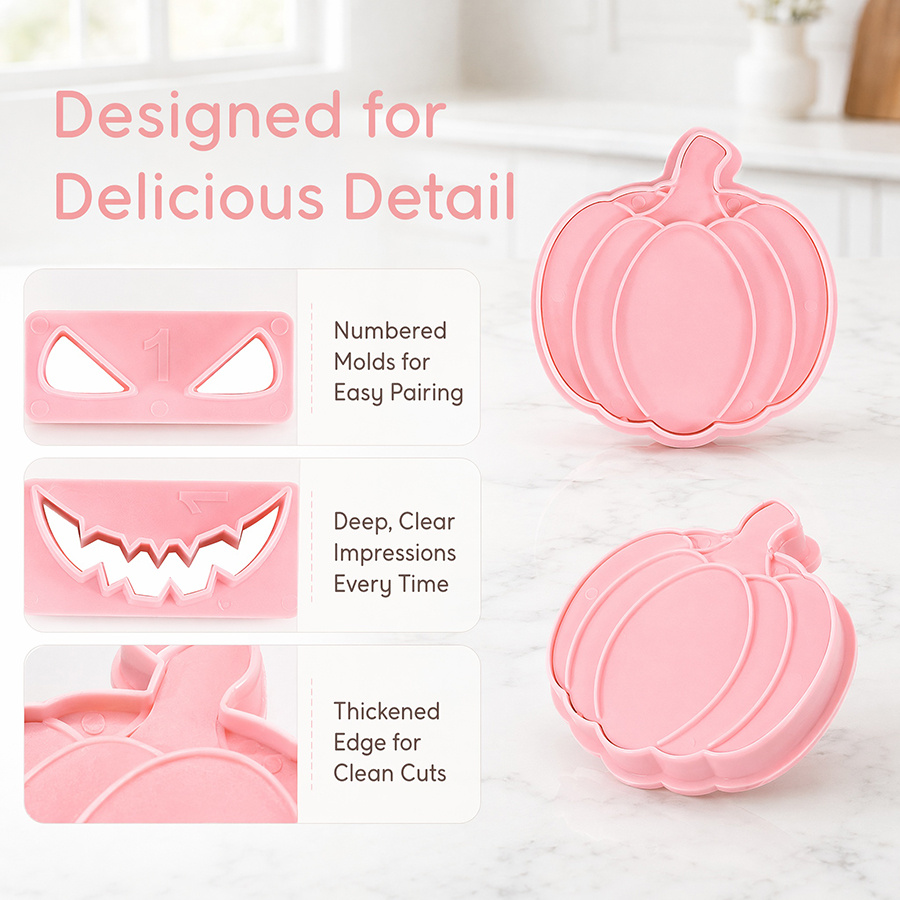 Durable Pumpkin Cookie Cutters - Cookie Cutter Set ulasan dan harga