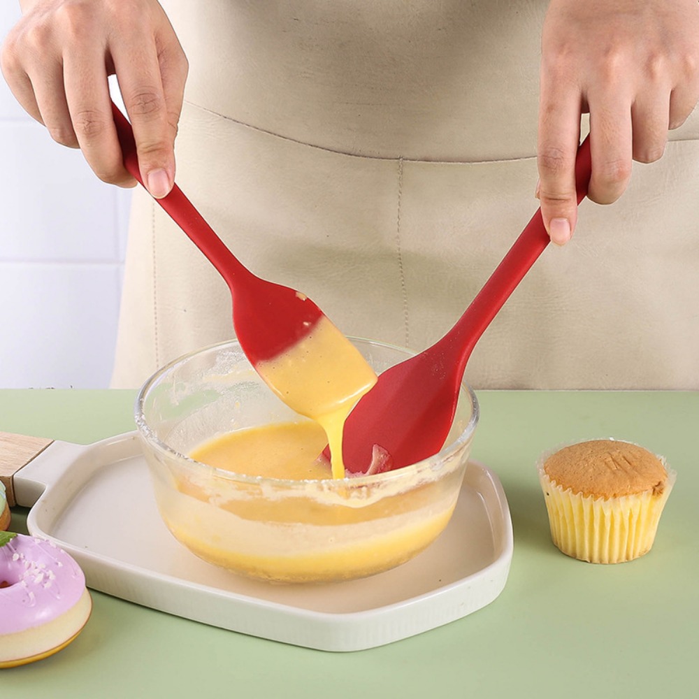 6pc Silicone Spatula Set Seaml - Baking Kitchen Set Up ulasan dan harga
