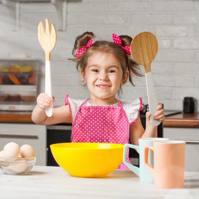 11pcs Kids Baking Apron Chef D - Baking Kitchen Set Up ulasan dan harga