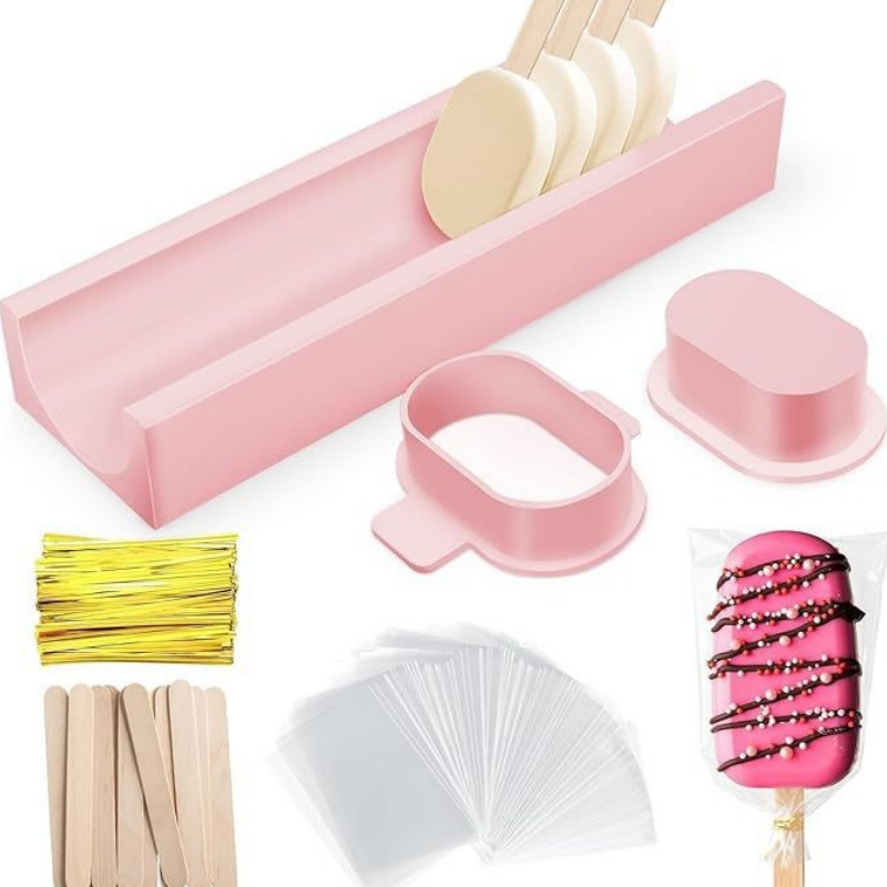 Cake Pop Mold Set with Tray No - Kitchen Baking Trays ulasan dan harga