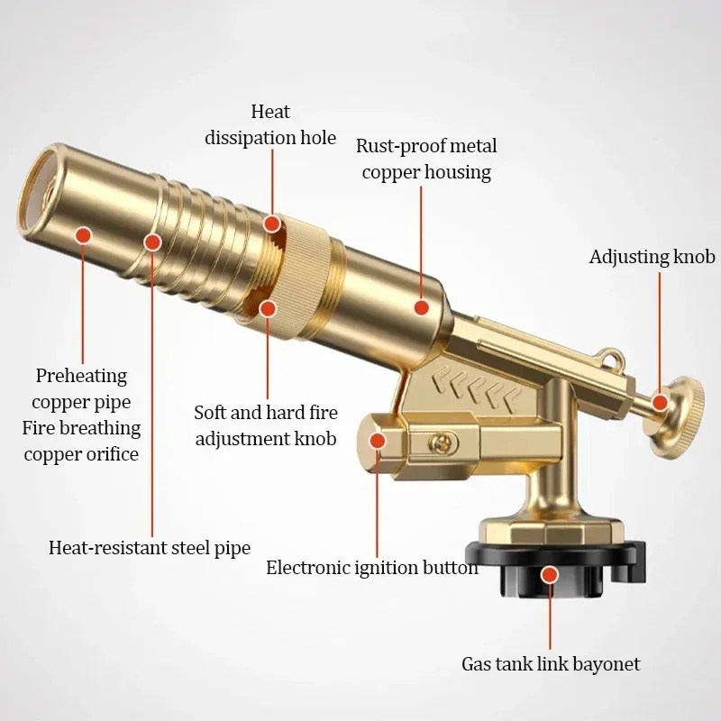 1PCS BBQ Welding Torch Gas Bur - Kitchen Baking Torch ulasan dan harga