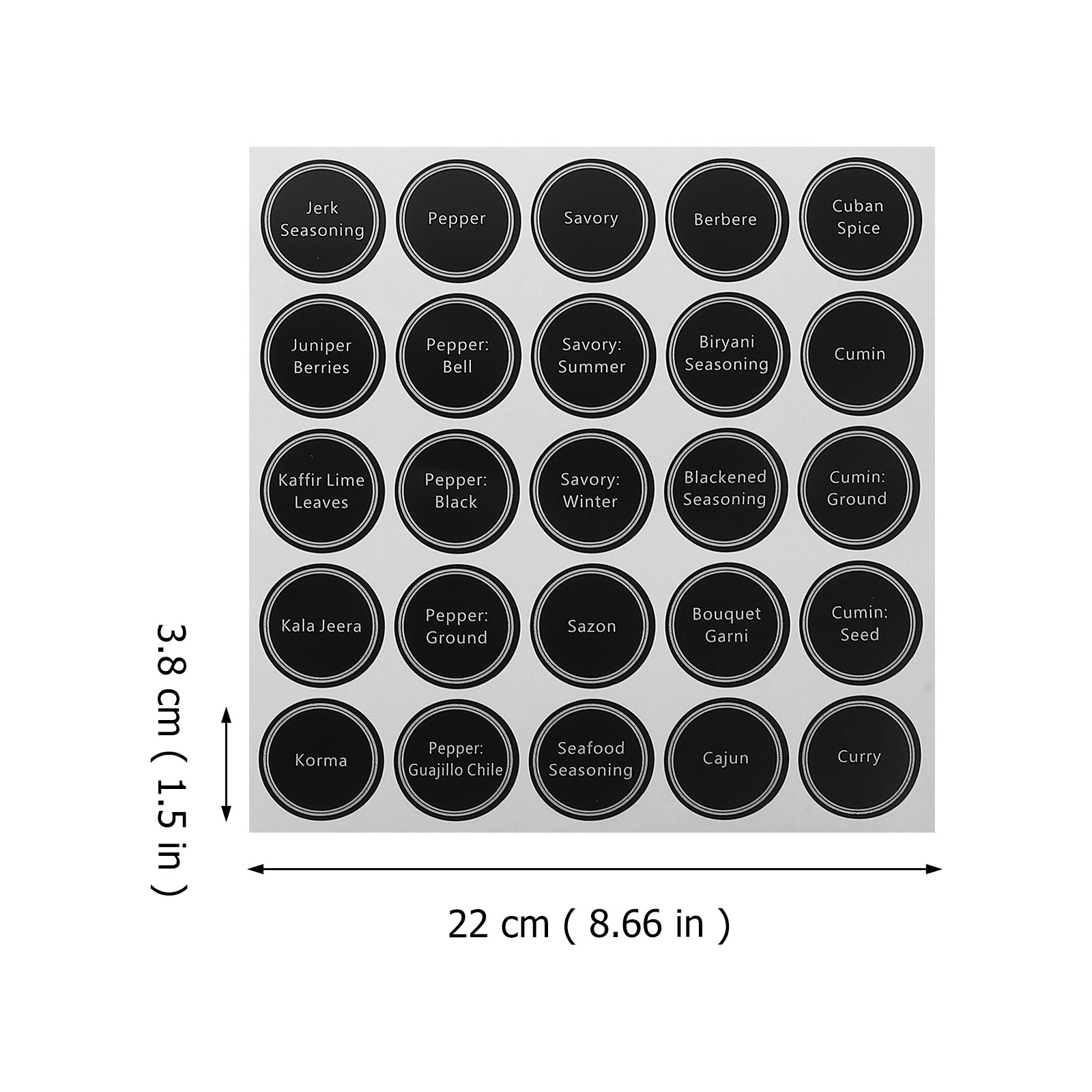 13Sheets Blackboard Stickers f - Kitchen.Baking Labels ulasan dan harga