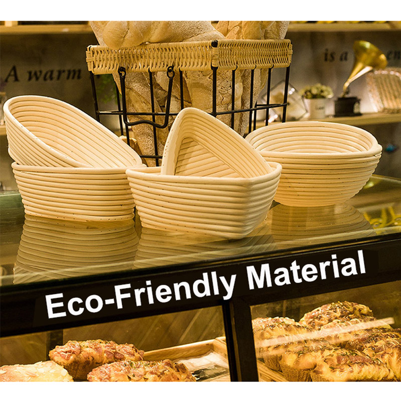 Natural Rattan Handmade Bread  - Proofing Basket Banneton ulasan dan harga