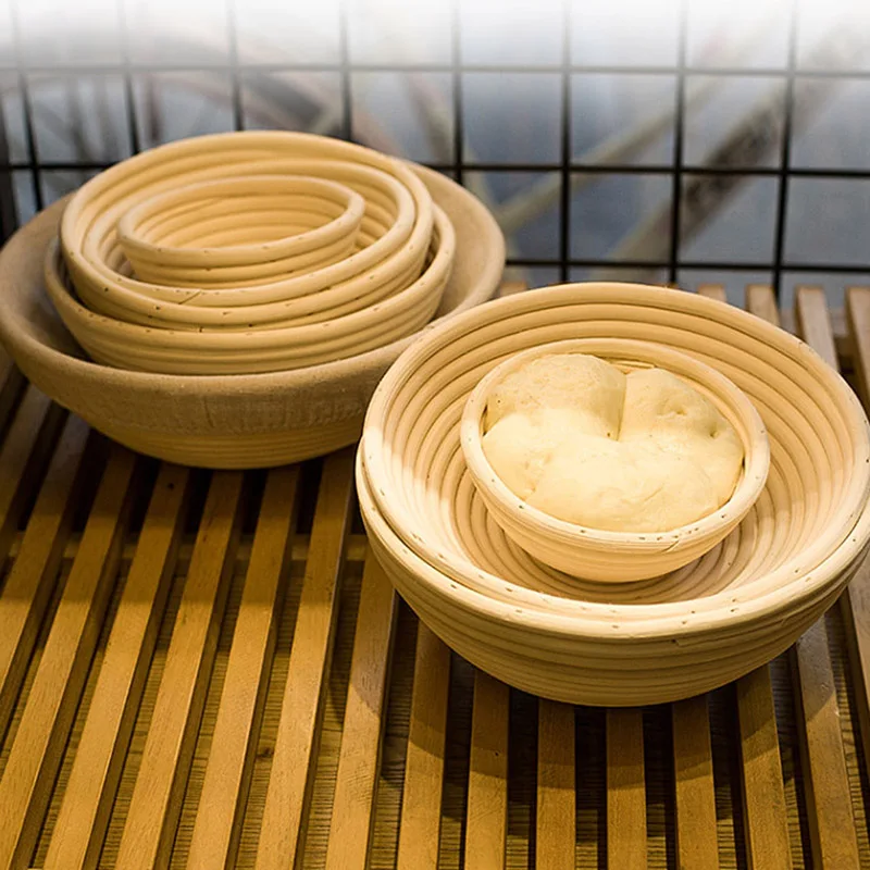 Natural Rattan Handmade Bread  - Proofing Basket Banneton ulasan dan harga
