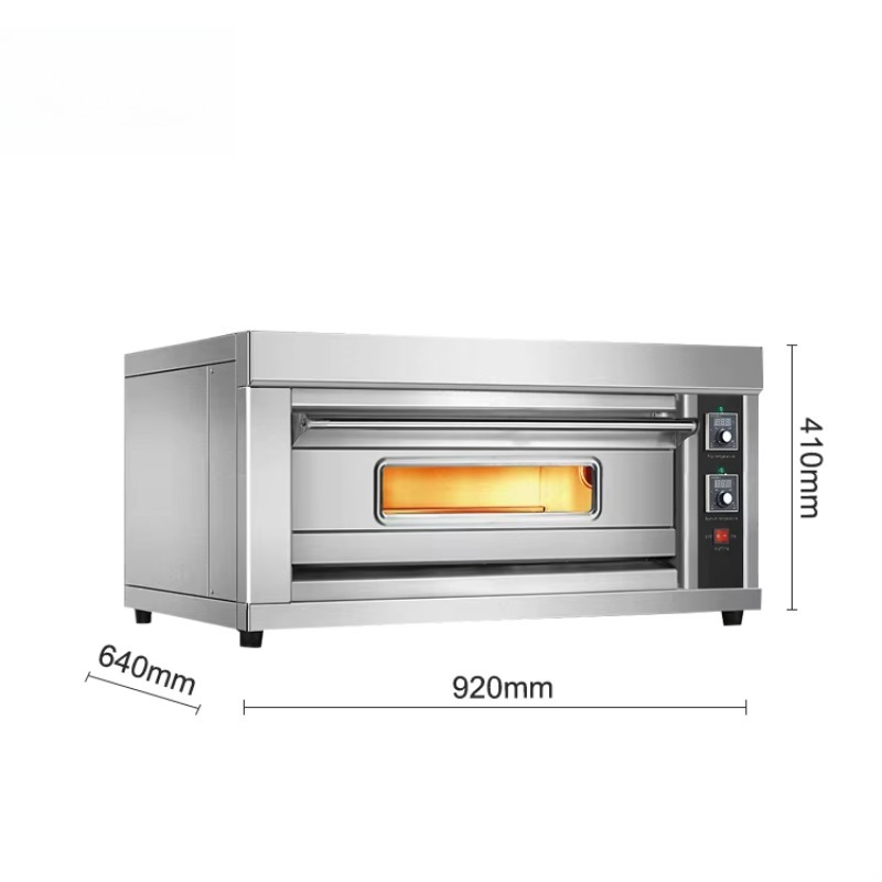 Customized Electric Deck Oven  - Commercial Kitchen Baking Oven ulasan dan harga