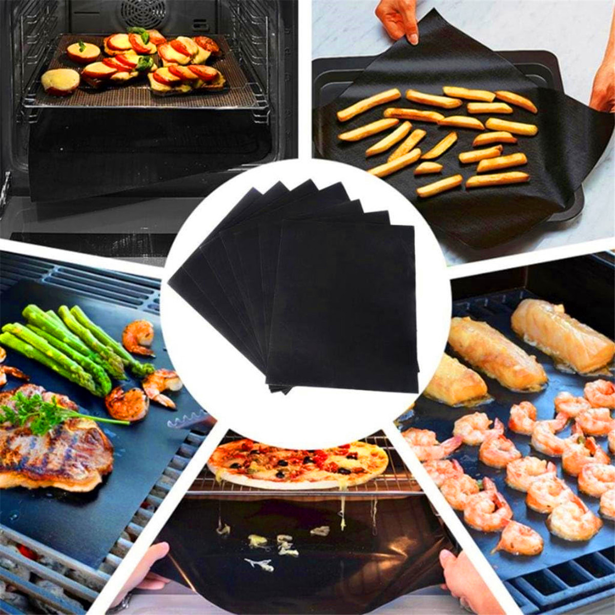 15/20pcs Roll-Up Easy-Clean Te - Baking Kitchen Set Up ulasan dan harga