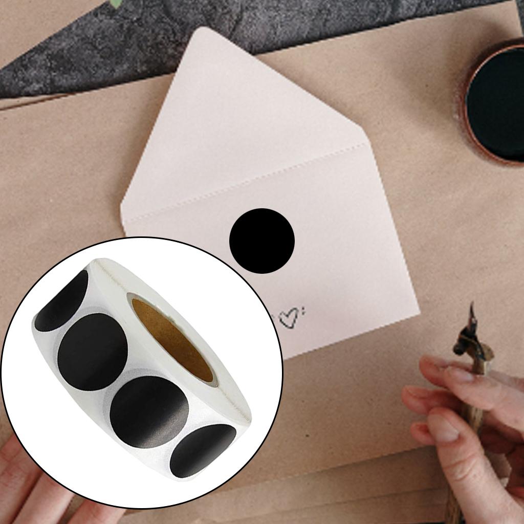 500Pcs/Roll Kraft Stickers Kit - Kitchen.Baking Labels ulasan dan harga