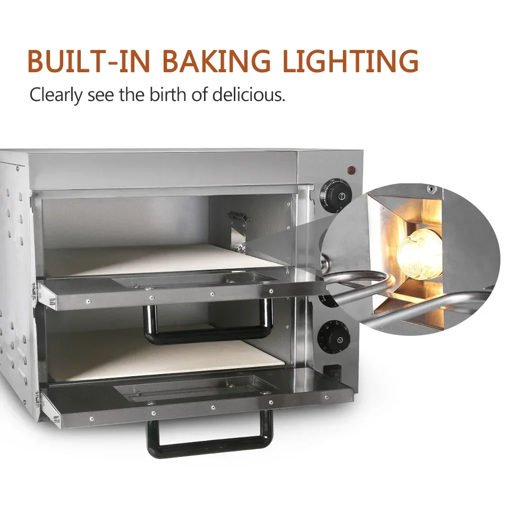 HomeWise Commercial Double Lay - Commercial Kitchen Baking Oven ulasan dan harga