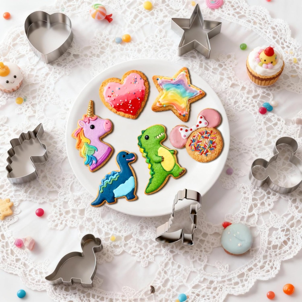 Stainless Steel Cookie Cutters - Cookie Cutter Set ulasan dan harga