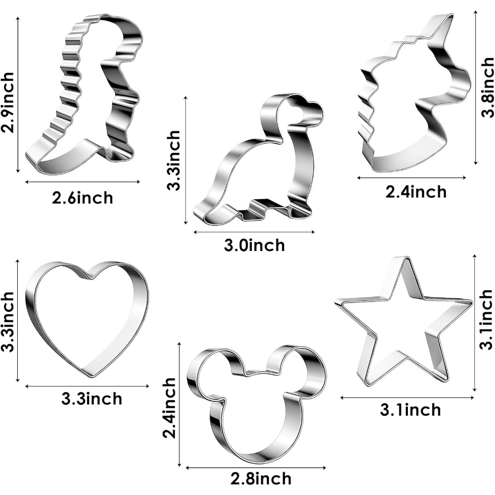 Stainless Steel Cookie Cutters - Cookie Cutter Set ulasan dan harga