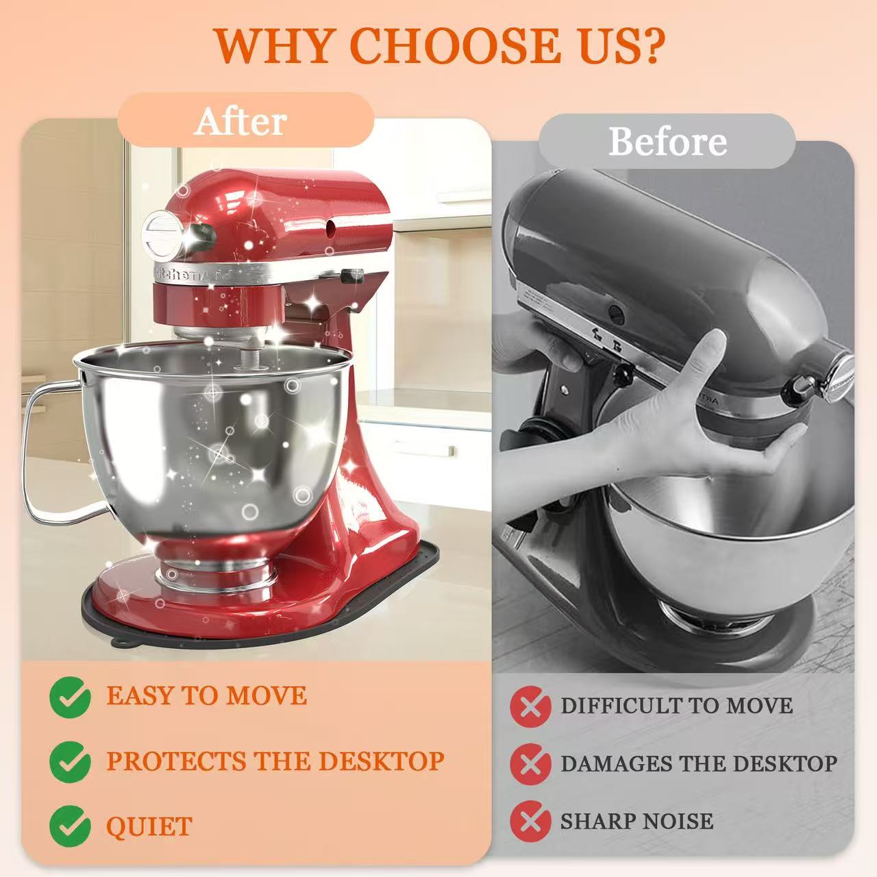 Silicone Sliding Mat for Kitch - Kitchenaid Baking Set ulasan dan harga