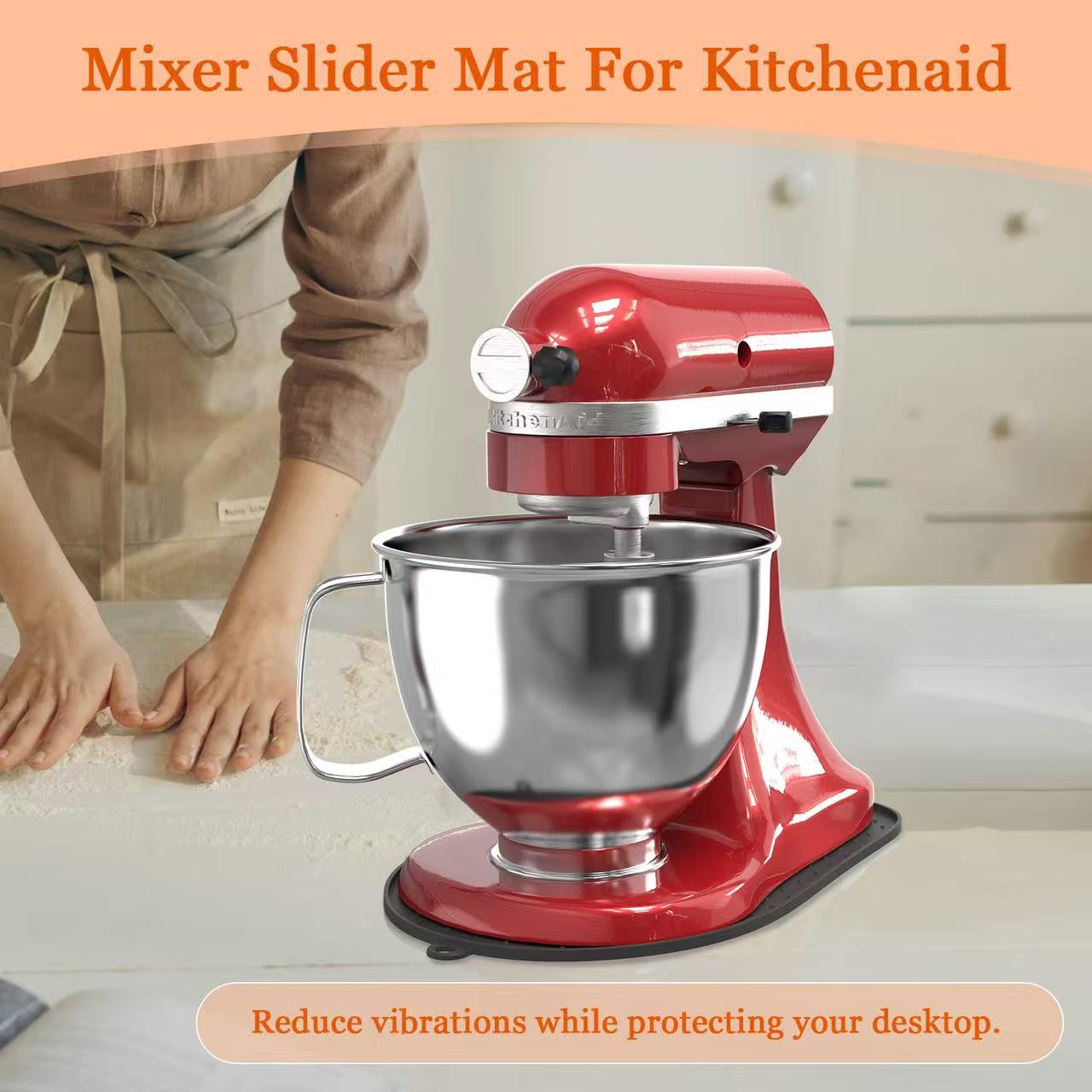 Silicone Sliding Mat for Kitch - Kitchenaid Baking Set ulasan dan harga