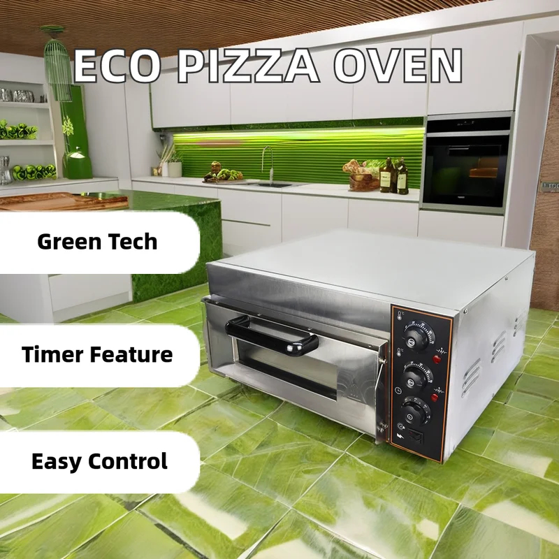 Stainless Steel Single Deck Pi - Commercial Kitchen Baking Oven ulasan dan harga