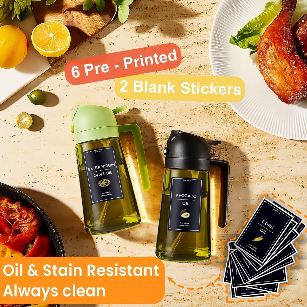 Light Proof 16oz 470ml Olive O - Kitchen.Baking Labels ulasan dan harga