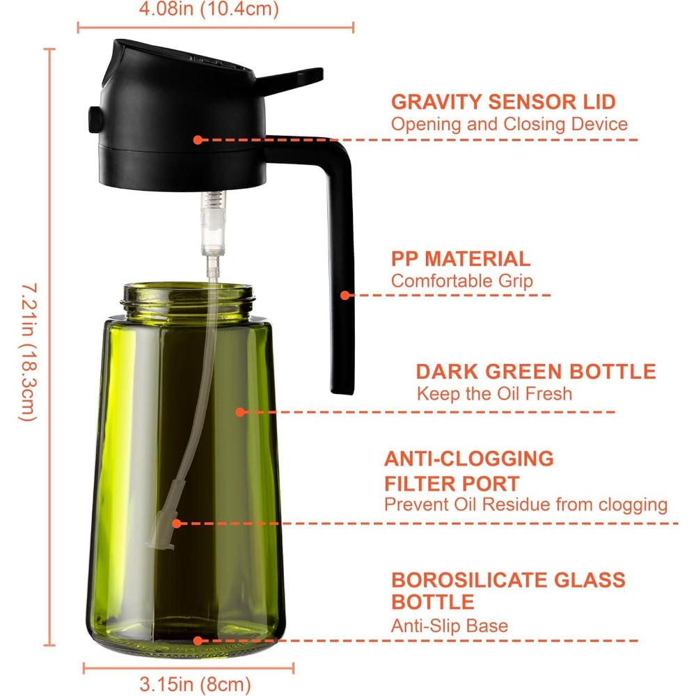 Light Proof 16oz 470ml Olive O - Kitchen.Baking Labels ulasan dan harga