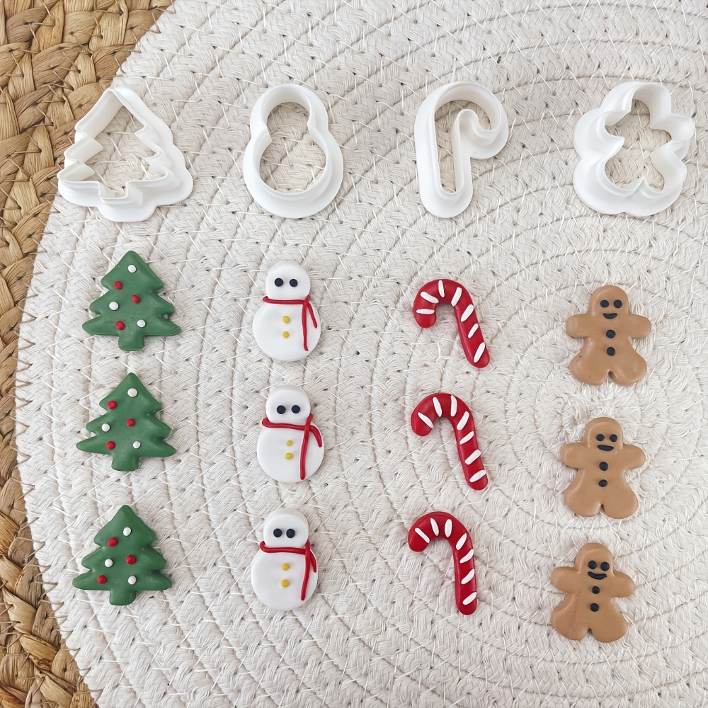 6Pcs Christmas Tic Tac Toe Coo - Cookie Cutter Set ulasan dan harga
