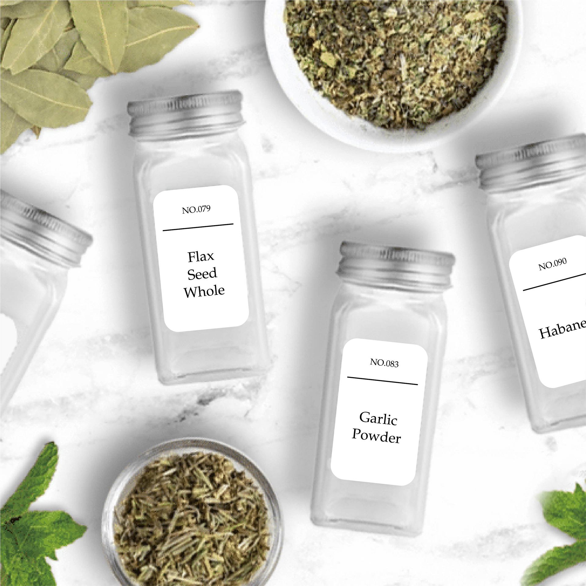 216pcs Kitchen Spice Jar Label - Kitchen.Baking Labels ulasan dan harga