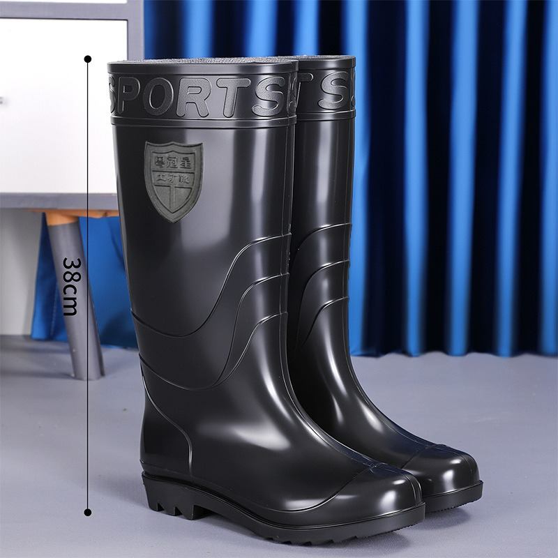 Men's Rain Boots Work High-Tub - Kitchen Job ulasan dan harga