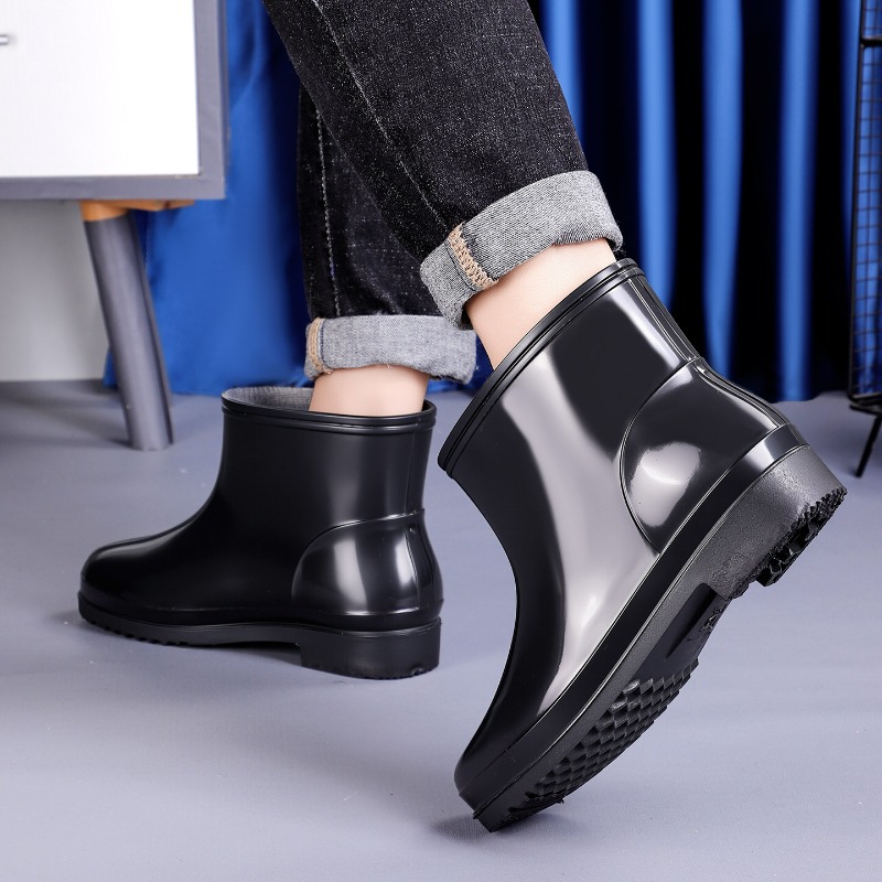 Men's Rain Boots Work High-Tub - Kitchen Job ulasan dan harga