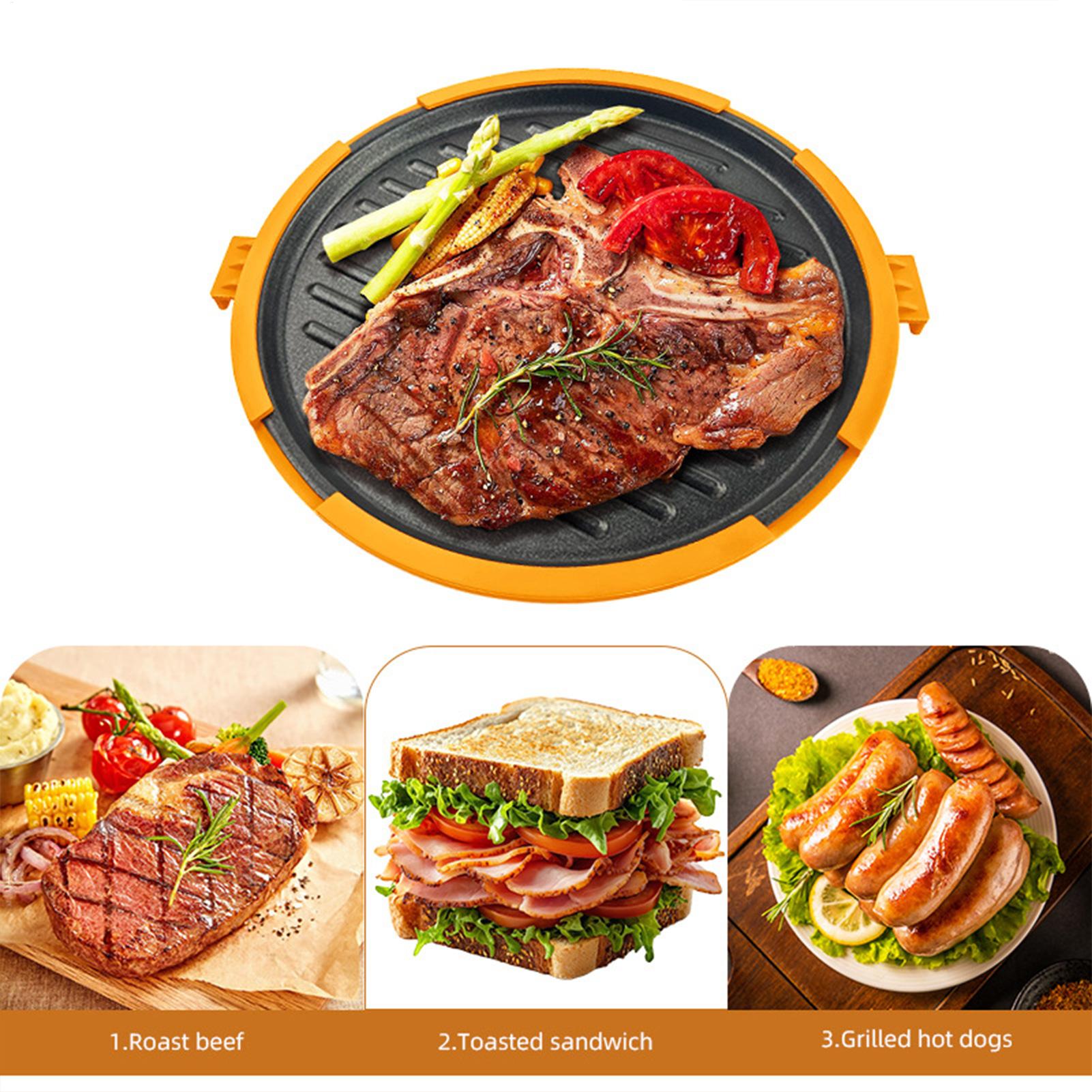 Microwave Grill Pan Quick-Heat - Kitchen Baking Trays ulasan dan harga