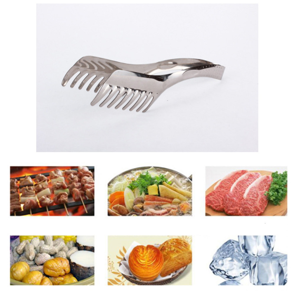 Stainless Steel Food Clip Heav - Bread Baking Kitchen Utensils ulasan dan harga