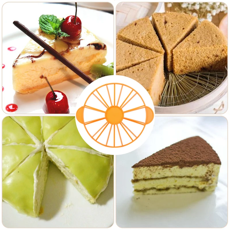 Plastic Cake Equal Portions Ro - Bread Baking Kitchen Utensils ulasan dan harga
