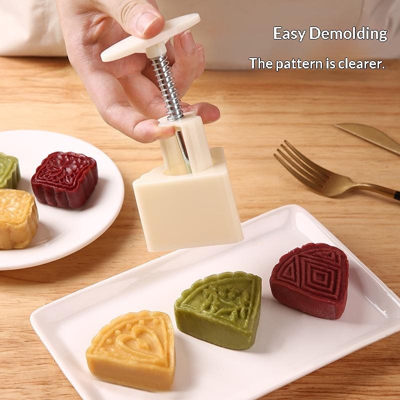 1 Set DIY Mooncake Mold Plasti - Kitchen Baking Torch ulasan dan harga