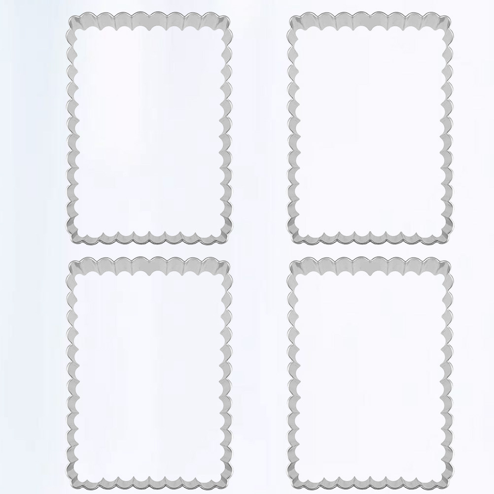 4Pcs Stainless Steel Baking Mo - Cookie Cutter Set ulasan dan harga