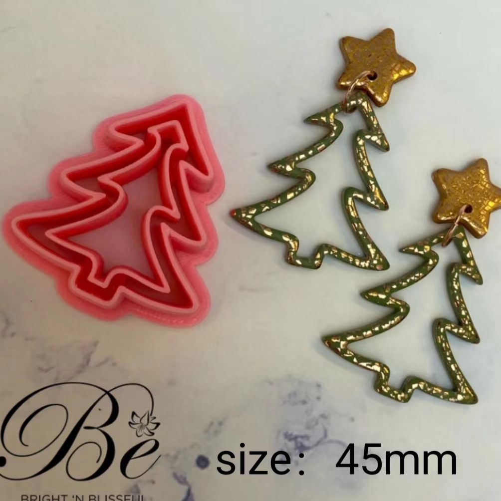 Clay Cutter Shape Christmas Tr - Cookie Cutter Set ulasan dan harga